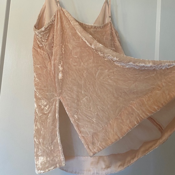 Velvet pale pink camisole - Picture 6 of 6